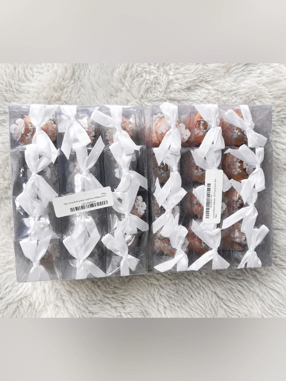 Set of 24 Angel Baptism Favors First Communion Baby Shower Keepsakes NIB